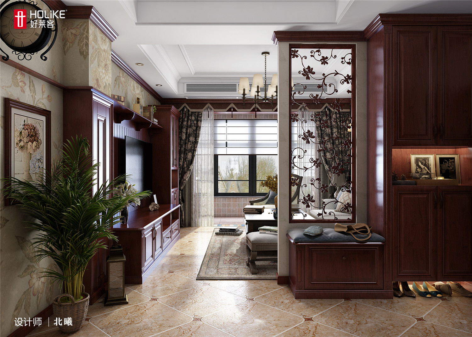 美剧看多了，她竟然把86㎡的新家装成美式乡村风！