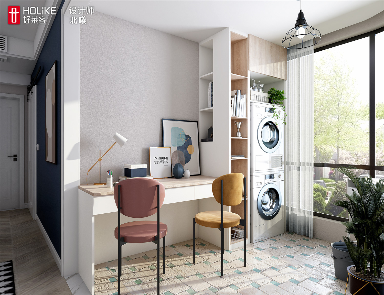 超强收纳+多功能阳台，自由撰稿人用实力诠释一人居有多爽！