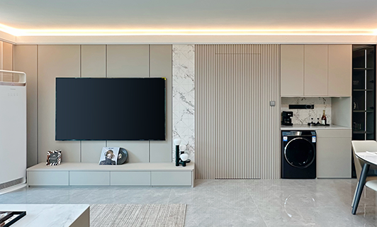 95后宝妈的治愈系美宅！简约温柔配色+飘窗阅读角，越住越上头！